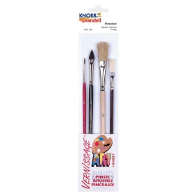 Set of brushes, 4 pcs