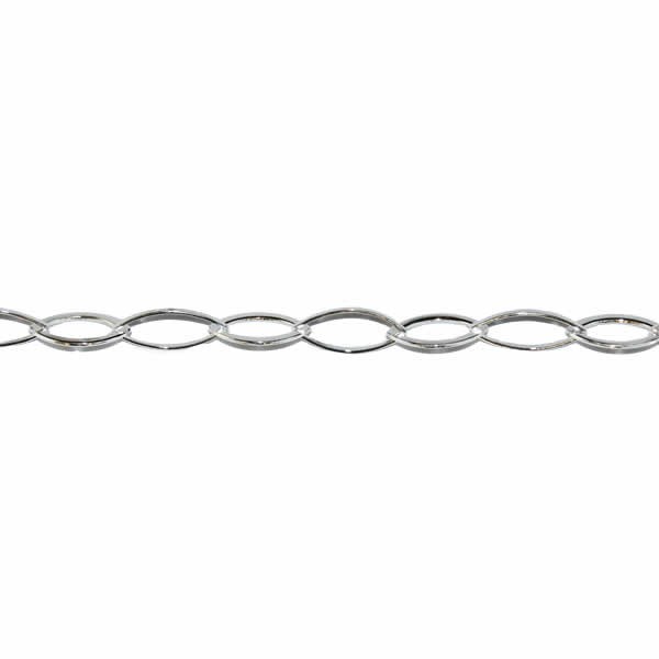 Chain 1m, silver colour