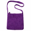 Bolsa de fieltro grande, violeta