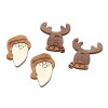 Wooden items, reindeer / Xmas