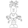 Clear stamp, Reindeer