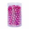 Decoration beads, 8mm, 75g, pink