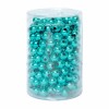 Perles de décoration, 8mm, 75g, turquoise