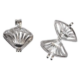 Hanging Shell, 18x20mm, 3 pcs