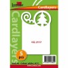 Fondos decorativos tarjetas Arbol, 5 pzas