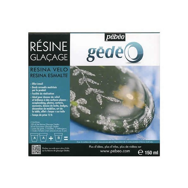 Glazing resin Gédéo, 150ml