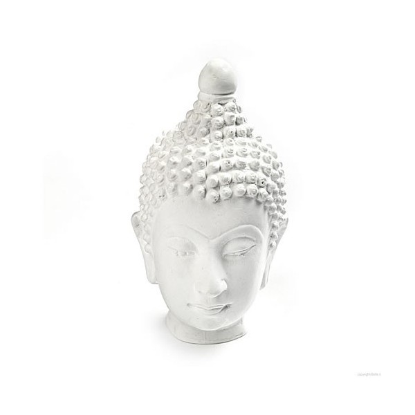 Bouddha Hindi en plâtre, 5x7.5x12cm