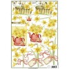 Patterned sheet Narcissus
