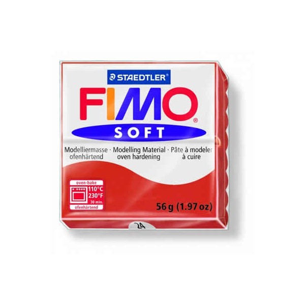 FIMO soft indish red