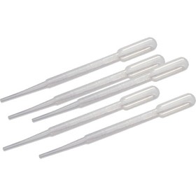 Plastic pipettes, 5 pcs