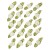 Small roses on a loop, 10mm/20pcs, white