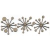 Retro Flowers, 3 pcs, 5.5x7.5cm