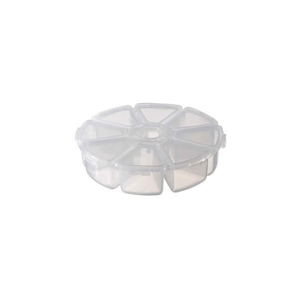 Box rond 10cm, transparent