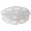 Box rond 10cm, transparent