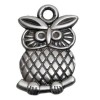 Pendentif hibou 18mm, 1 pièce