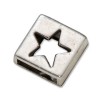 Ribbon buckle Star, 14x13mm, 1 pce