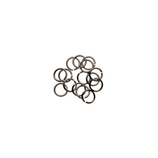 Anneaux bronze 6mm, 6 pcs