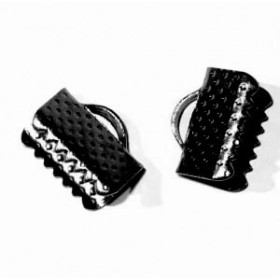 Connector for ribbon, black, 10x5mm, 4pcs