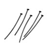 Head pins, 40mm, black