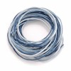 Waxed cord, blue mix, 3 pcs