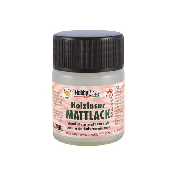 Holzlasur Mattlack, 50ml