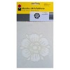3D Schablone Flower