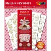 Doodley Match it - 3D-Cupcake cards