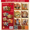 Doodley - Mini 3D Cards Kit Africa