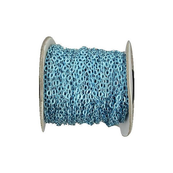 Ankerkette, blau, 3mm/1m