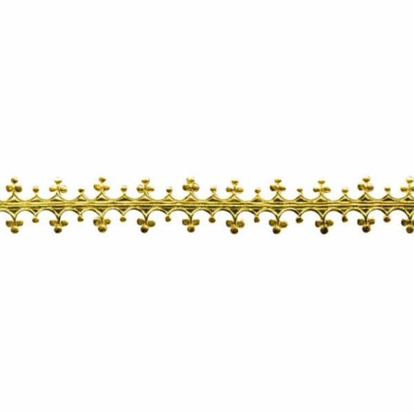 Bordura de cera, color oro