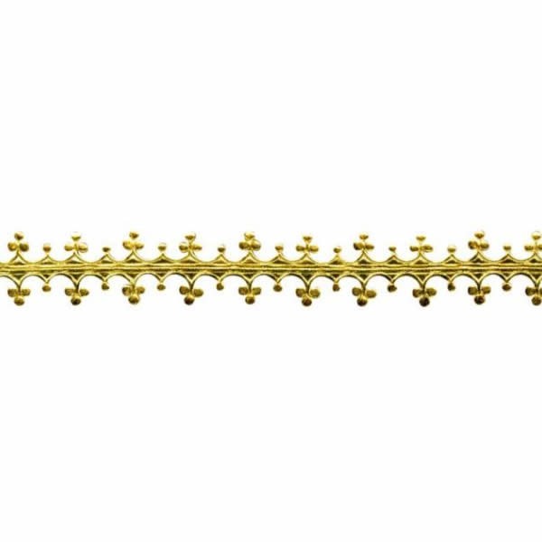 Wax border, gold