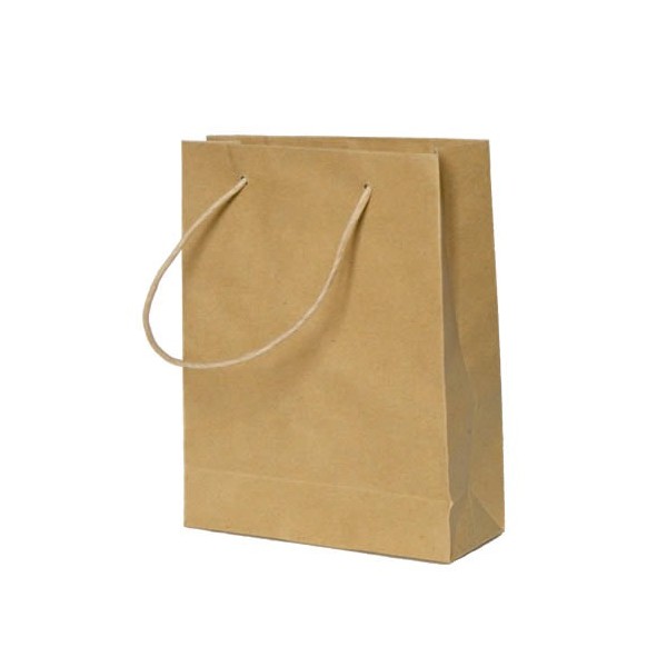 Kraftpapier Tasche, 19x15cm, 1 Stk