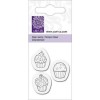 Clear stamp, cupcakes