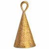 Campanilla cono, oro, 8 pzas