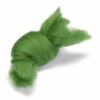 Sheep's felting wool, green