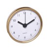 Insert clock, Gold, 70mm