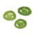 Luffa-Slices, green, 3 pcs