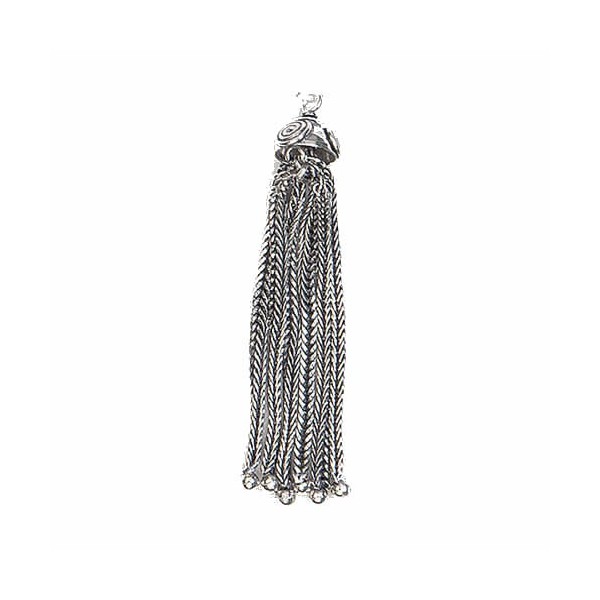 Metal tassel 60mm, 1 pce