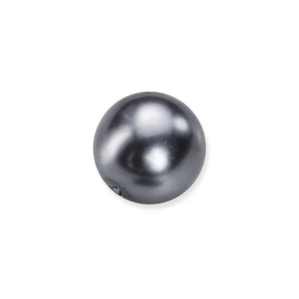 Perlas 6mm, 50 unidades, hematita