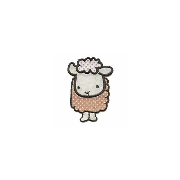 Iron-on motif 75x55mm, sheep