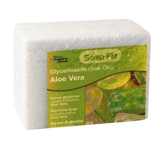 Glycerine Aloe Vera soap opaque