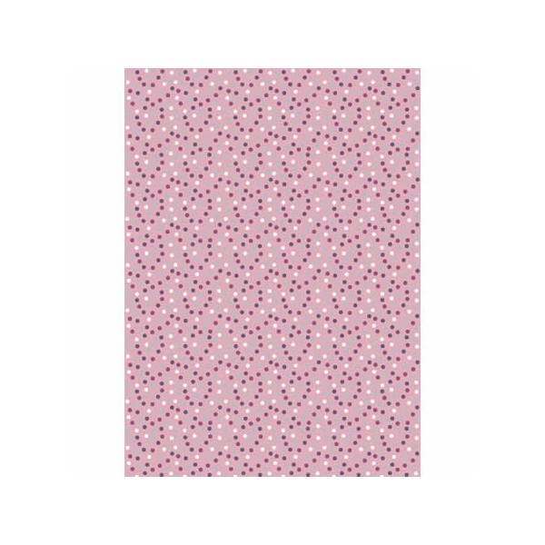 Stoff Lucy, 45x55cm, Dots pink