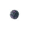 Shamballa Style Perlen, 10mm, amethyst, 4 Stk