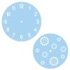 Stencil Set Clock, Ø28cm + Ø18cm