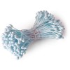 Blütenstempel hellblau, 2mm, 288 Köpfe