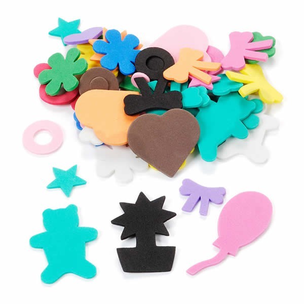 Creasoft, formes en mousse assorties