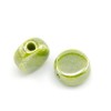 Pastilles en céramique Ø12x7mm, vert lime, 5 pcs