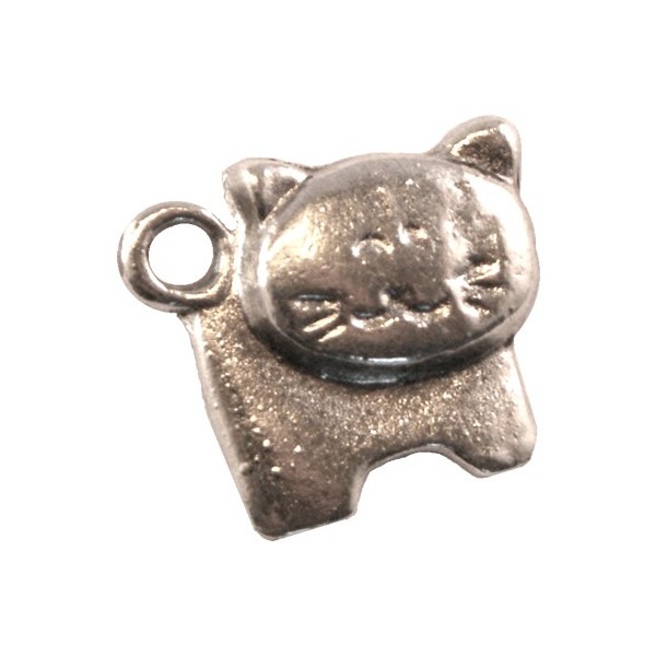 Colgante gato, 17mm, 1 pz