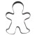 Clay cutter gingerman 13cm