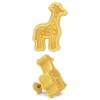 Plunger clay cutter, giraffe 6cm